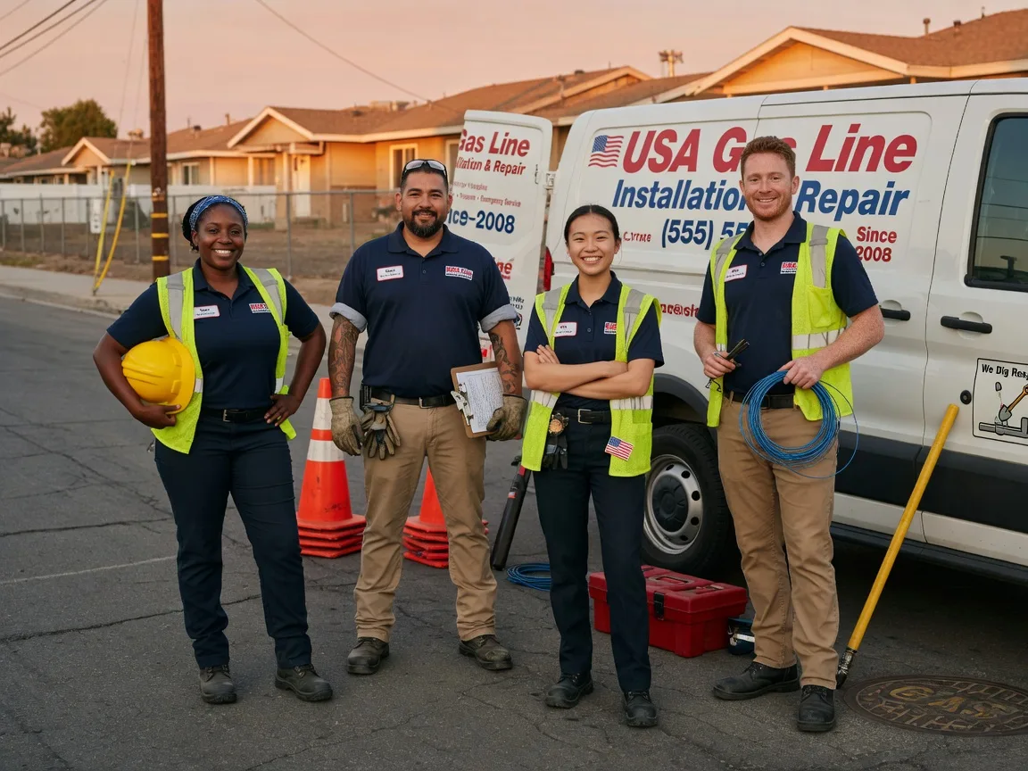 Gas Line Installation company in Orlando, OK